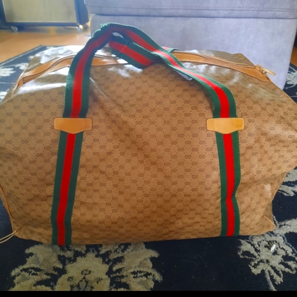 Vintage Gucci Duffel Bag